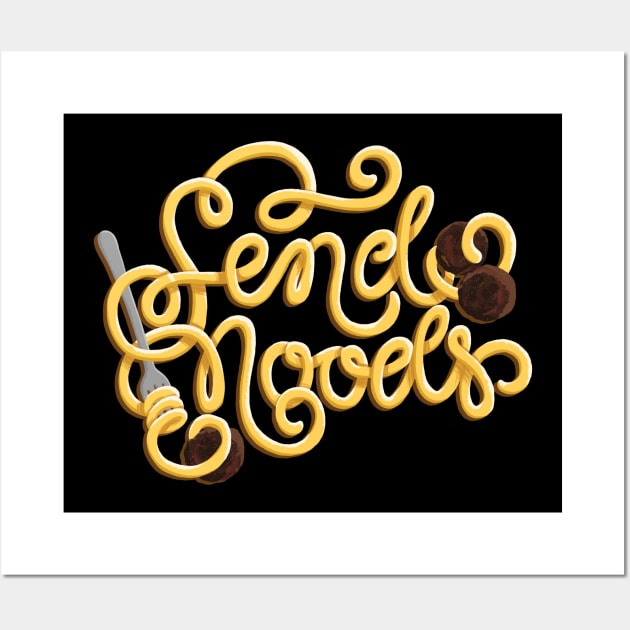 Send Noods Wall Art by polliadesign